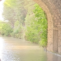 Photo de France - Le Canal du Midi et le tunnel du Malpas